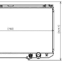 Denso 221-3119 Radiator