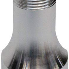 PRW 5292083 Clear Anodized Aluminum Straight Universal Electric Water Pump Fitting
