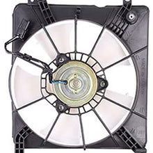 MAPM Premium Quality RADIATOR FAN ASSEMBLY; 1.5L L4; WITH AIR CONDITIONING; AUTOMATIC;