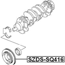 1261077000 - Crankshaft Pulley Engine For Suzuki - Febest