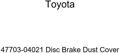 TOYOTA Genuine 47703-04021 Disc Brake Dust Cover