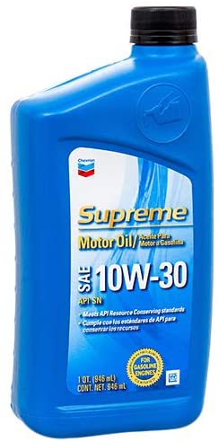 Chevron New 365979 Motor Oil 1Qt 10W30 (12-Pack) Accessories Wholesale Bulk Automobile Accessories Firesale