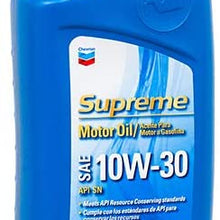 Chevron New 365979 Motor Oil 1Qt 10W30 (12-Pack) Accessories Wholesale Bulk Automobile Accessories Firesale