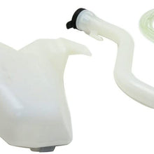 Windshield Washer Tank Assembly compatible with Orlando 12-14 W/Pump Inlet and Cap