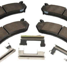 ACDelco 171-670 GM Original Equipment Front Disc Brake Pad Kit with Brake Pads and Clips