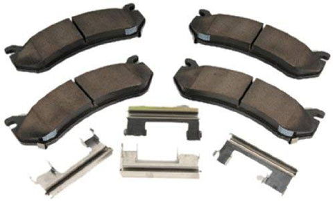 ACDelco 171-670 GM Original Equipment Front Disc Brake Pad Kit with Brake Pads and Clips