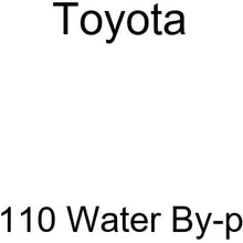 Genuine Toyota 16295-50110 Water By-pass Hose