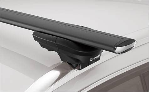 INNO Rack 2015-2018 Compatible with Audi Q3 2018-2020 Q5 2016-2020 Compatible with Mercedes-Benz GLC-Class w/Flush Rail Roof Rack System XS450/XB130/XB123/TR138