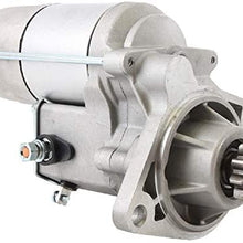 DB Electrical SND0187 Starter Compatible With/Replacement For Hyster Lift Trucks H100XL H110XL H130XL H-80XL Various Models 96-On GM 4.3L Engine V6 /1383240, 3112195, 8504304/228000-5862, 228000-5860