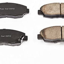 Power Stop 17-465, Z17 Front Ceramic Brake Pads with Hardware