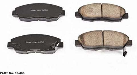 Power Stop 17-465, Z17 Front Ceramic Brake Pads with Hardware