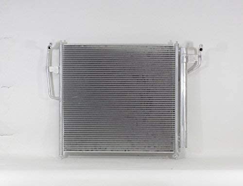 A/C Condenser - Pacific Best Inc For/Fit 3615 04-15 Nissan Armada 04-15 Titan 04-10 QX56 WITH Dryer & Sensor