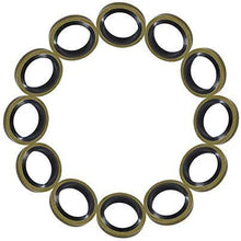 12x Bolt Seals Fuel Line Sealing Washer Fits for 12V or 24V Cummins 5.9/6.7 Engine 3963983