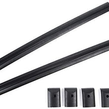 HANSCOSTAR 2pcs for 2003-2008 Pilot Blk Aluminum Roof Rack Cross Bars Luggage Cargo Carrier Rails