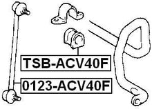 4882006050 - Front Stabilizer Link / Sway Bar Link For Toyota - Febest