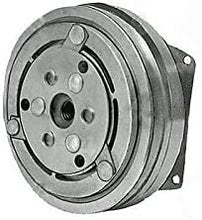 MACs Auto Parts 42-13406 - Air Conditioner Compressor Clutch - 6 Diameter - Single Groove Pulley - 429 V8