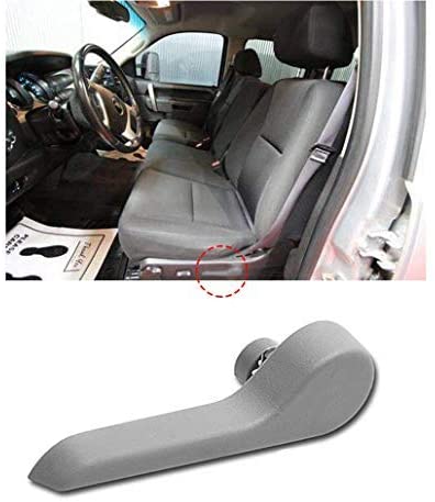 Seat Recliner Handle LH Driver Side Front Adjustment Handle for Chevy GMC Pickup Truck SUV (Gray)