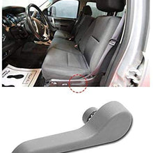 Seat Recliner Handle LH Driver Side Front Adjustment Handle for Chevy GMC Pickup Truck SUV (Gray)