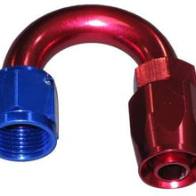 CXRacing AN 10 10AN AN10 180 Degree Reusable Hose End Anodized Aluminum Oil Fitting