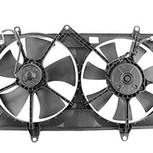 APDI 6034117 Dual Radiator and Condenser Fan Assembly