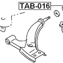 4865512010 - Rear Arm Bushing (for Front Arm) For Toyota