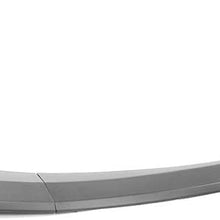 IKON MOTORSPORTS | Front Bumper Lip Compatible With 20-21 Toyota Corolla LE | Matte Black Guard Protection Finisher Under Chin Spoiler