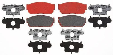 ACDelco 17D247 Professional Organic Front Disc Brake Pad Set