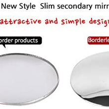 GotoShop Puzzle Sl Lenze 2inch 2pcs Circle Mirror Blind Spot Rear Side View Rearview for Car Truck Accessories 50.8mm 2" 2pice Set