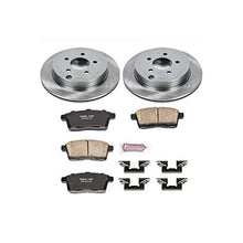 Power Stop KOE3060 Autospecialty Rear Replacement Brake Kit-OE Brake Rotors & Ceramic Brake Pads