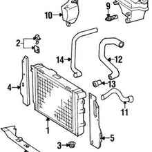 Genuine Mercedes-Benz Expansion Tank 124-500-20-49