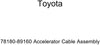 Toyota 78180-89160 Accelerator Cable Assembly
