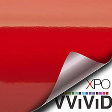 VViViD Red Gloss Car Wrap Vinyl Roll with Air Release Adhesive 3mil (3ft x 5ft)