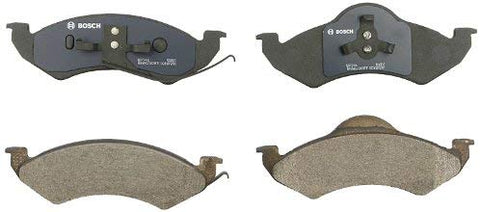 Bosch BP746 QuietCast Premium Semi-Metallic Disc Brake Pad Set For Dodge: 1999 Dakota, 1998-1999 Durango; Front