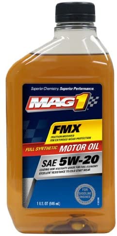 MAG1 61792 Full Synthetic 5W-20 SN Motor Oil - 1 Quart Bottle