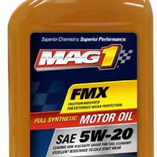 MAG1 61792 Full Synthetic 5W-20 SN Motor Oil - 1 Quart Bottle