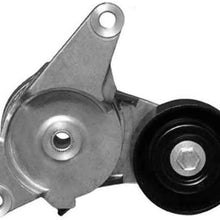 VIOJI 1pc Aluminum Serpentine Belt Drive Tensioner For Buick Cadillac Chevrolet GMC Pontiac Saab Saturn Suzuki 2.8L,3.0L,3.2L,3.6L V6