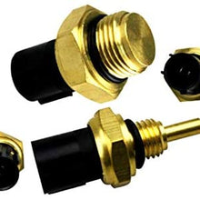 2PCS OEM 37760-P00-003 37870-PJ7-003 Coolant Temperature Sensor &Fan Switch for Honda CR-V Civic Acura Isuzu 100% New