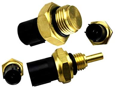 2PCS OEM 37760-P00-003 37870-PJ7-003 Coolant Temperature Sensor &Fan Switch for Honda CR-V Civic Acura Isuzu 100% New