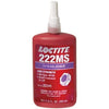 Loctite 22241 Purple 222MS Low Strength Threadlocker, 300 Degree F Maximum Temperature, 250 mL Bottle