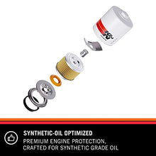 K&N Premium Oil Filter: Protects your Engine: Compatible with Select 2015-2018 NISSAN (Titan XD), HP-3005