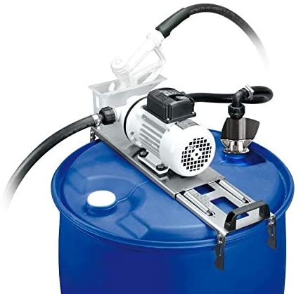Meridian Vehicle Parts Piusi F00201A3 120V Basic 55G Drum Barrel DEF Fluid Transfer Kit - Made in Italy