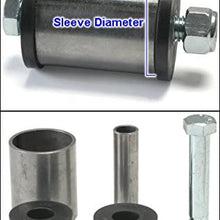 Urethane Bushing Assembly 1.75 Inch Diameter For Motor Mount, Bumper, Spare Tire Hinge, Trailing Arm