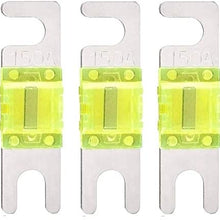 Mini ANL Fuse Multipack 20A, 30A, 40A, 50A, 60A, 80A, 100A, 125A, 150A For Automotive Marine Audio Video System Electronics Fuse 9 Pack (Multi Pack)