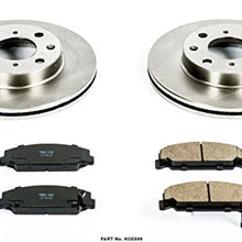 Power Stop KOE699 Autospecialty Front Replacement Brake Kit-OE Brake Rotors & Ceramic Brake Pads