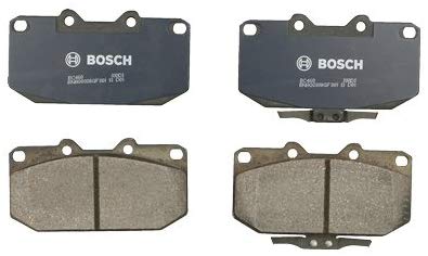 Bosch BC460 QuietCast Premium Ceramic Disc Brake Pad Set For 1990-1993 Nissan 300ZX; Front