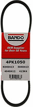 BANDO Replacement for Toyota Tacoma 1995-2004 V6 3.4L Alternator-Air Conditioner-Power Steering Belt Set(3 belts) BANDO 4PK870 4PK1050 4PK1070