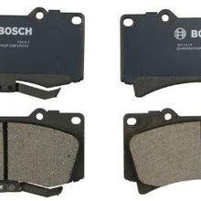 Bosch BC1119 QuietCast Premium Ceramic Disc Brake Pad Set For Hummer: 2006-2010 H3, 2009-2010 H3T; Front