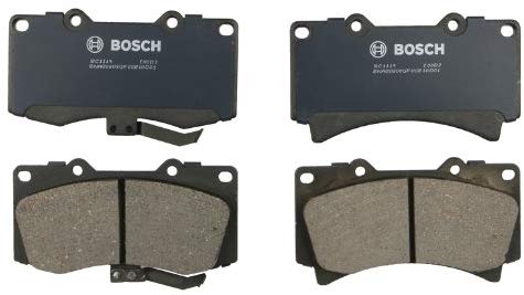 Bosch BC1119 QuietCast Premium Ceramic Disc Brake Pad Set For Hummer: 2006-2010 H3, 2009-2010 H3T; Front