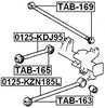 4871035030 - Arm Bushing (for Lateral Control Arm) For Toyota - Febest