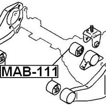 Mr992363 - Arm Bushing (for Differential Mount) For Mitsubishi - Febest